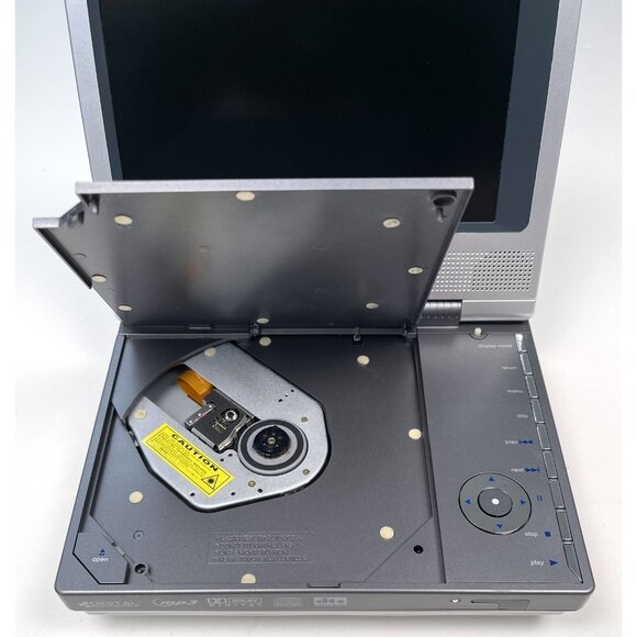 RCA Digital Photoview 7" PORTABLE DVD PLAYER w/ Remote Cords Straps DRC622N EUC - Picture 5 of 16